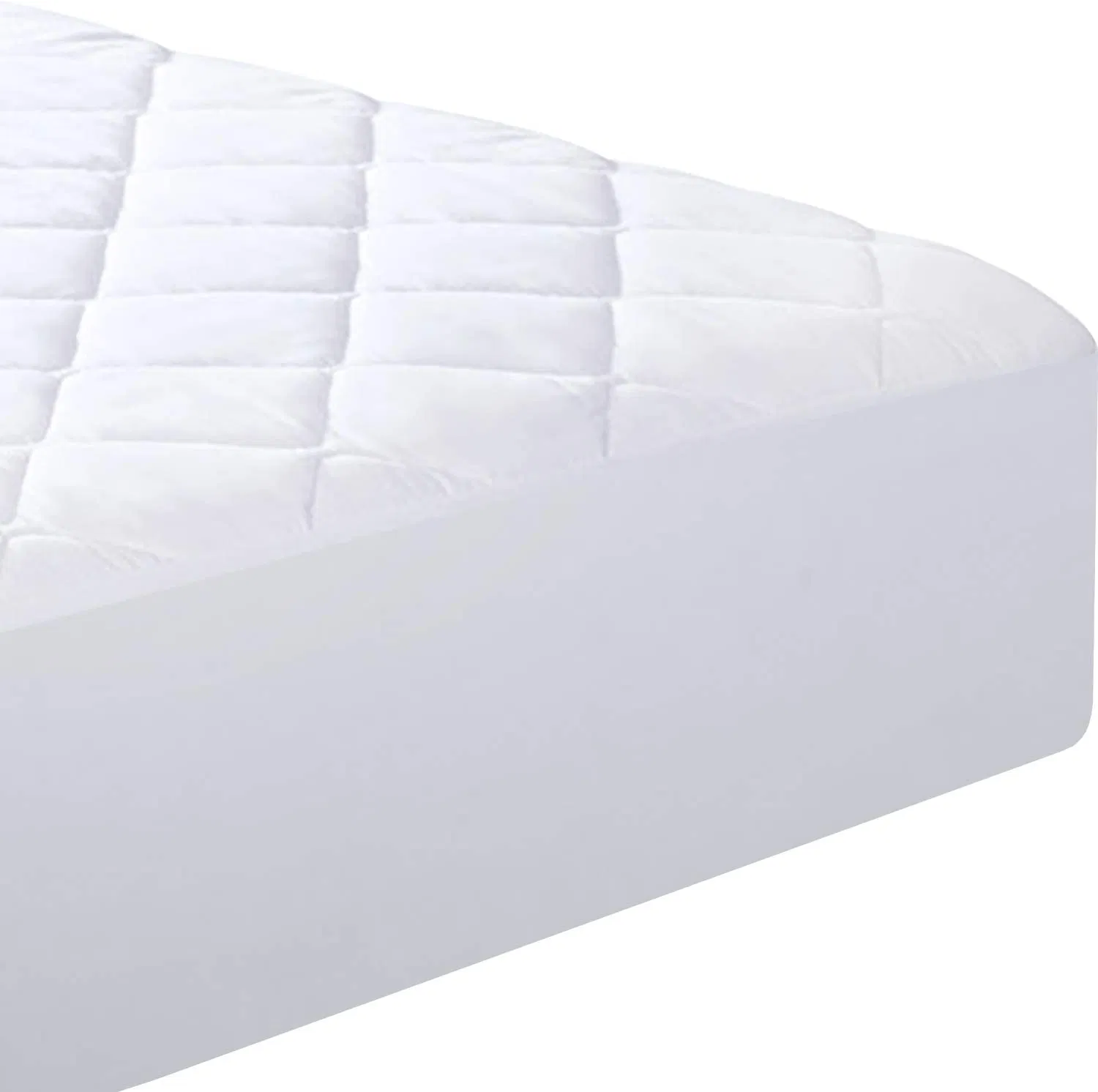Microfiber Bed Topper Polyester Microfiber Down Alternative Mattress Topper with Elastic