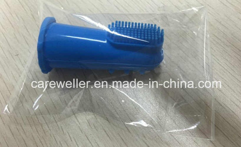 Food Grade Silicone Baby Fingertip Toothbrush