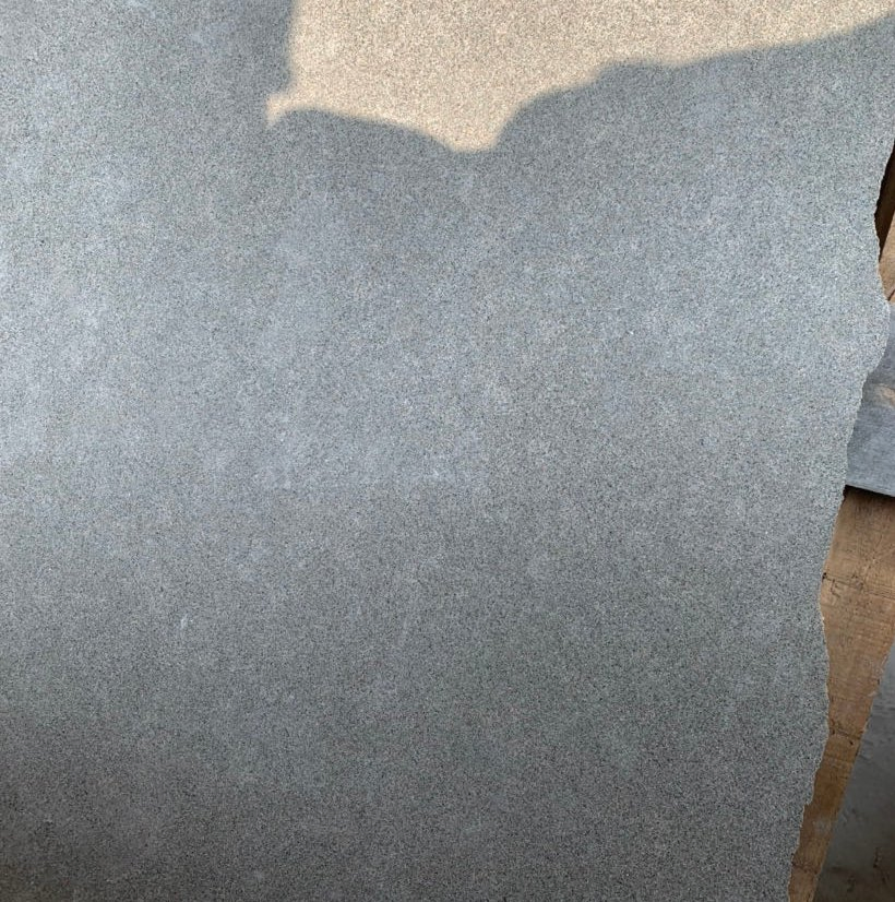 Grey Sandstone Slab Tile and Kerbstone