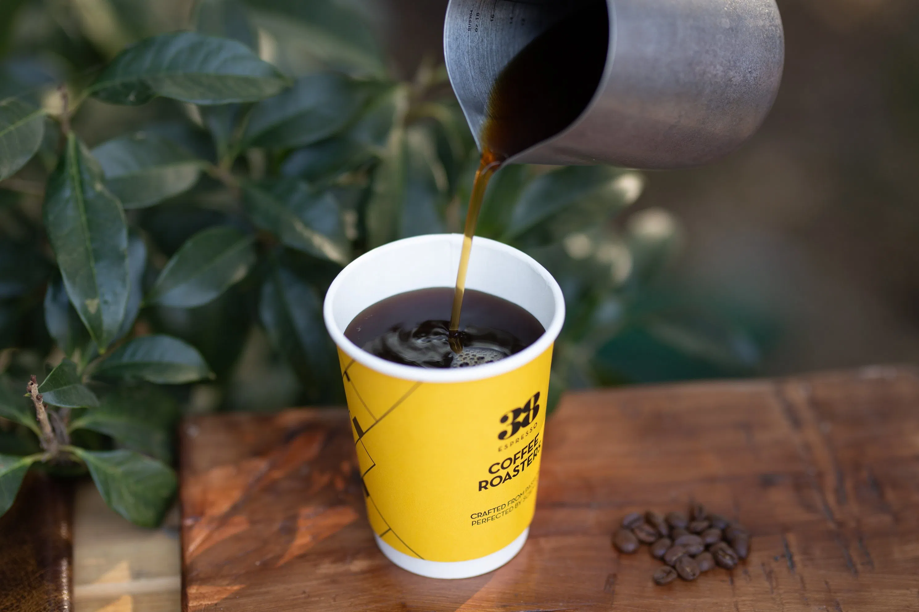 Двухслойные бумажные стаканы для напитков 8-22 oz