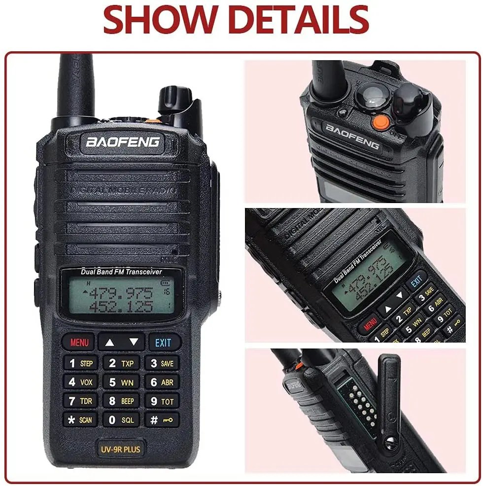 Портативная рация Baofeng UV-9R Plus