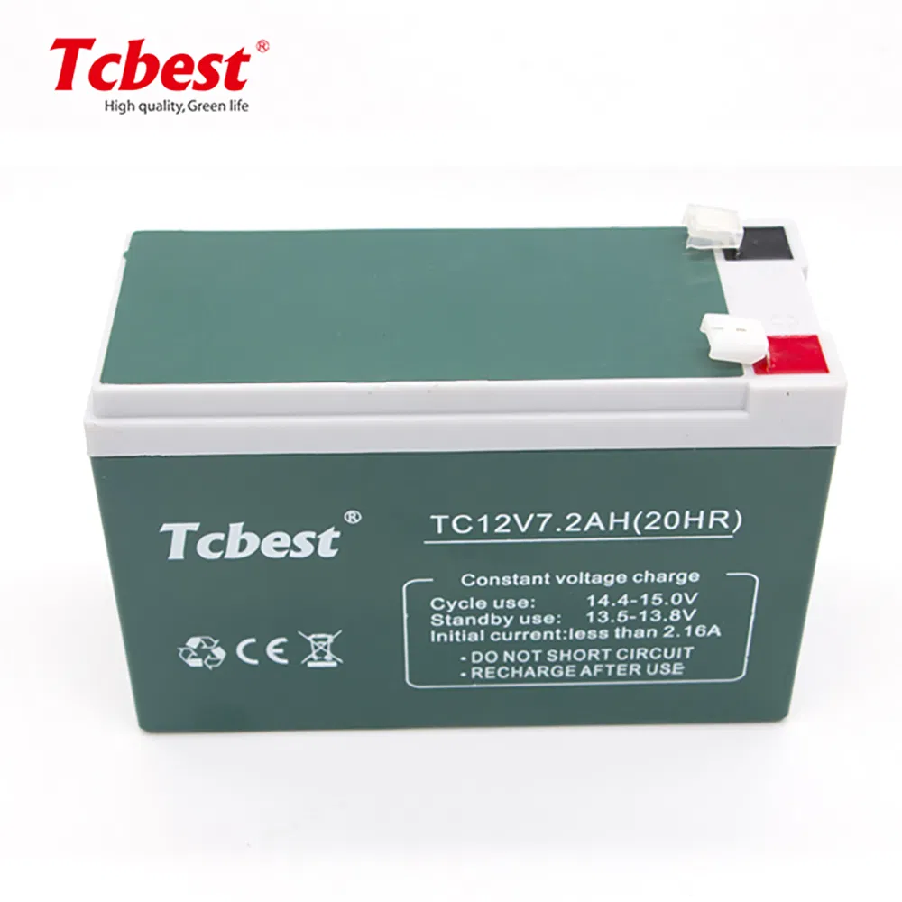 Sealed Lead Acid AGM Deep Cycle Solar Battery 12V 7.2ah 20hr