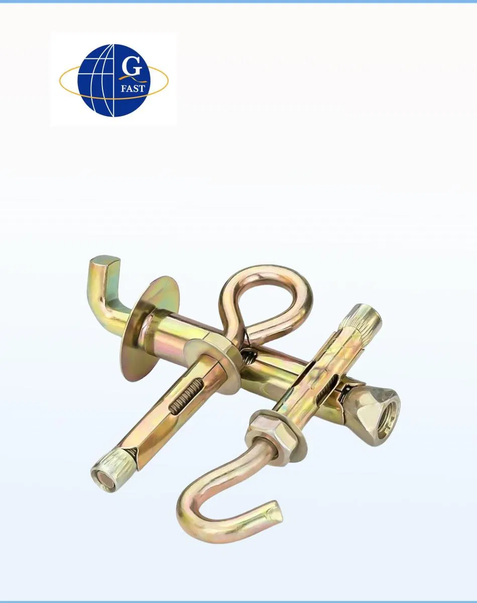 Анкерный болт с крюком оцинкованный