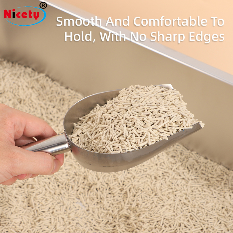 Stainless Steel New Style Durable Cat Litter Scoop Pet Poop Scooping Tools Cat Sand Shovel