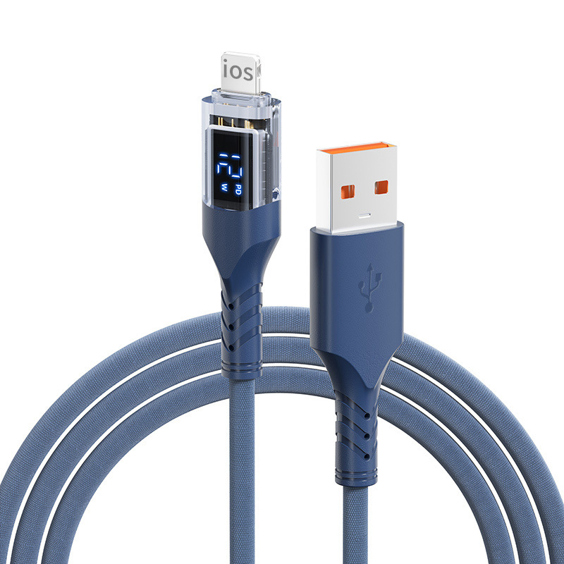 Зарядный кабель 100W 6A с защитой от КЗ