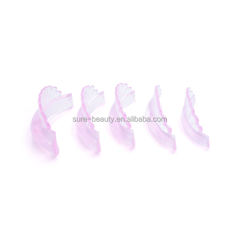 New Arrival Glue Free Silicone Eyelash Perm Pads Sticky Lashes Rods Shield Lifting 3D Eyelash Curler Applicator Tools