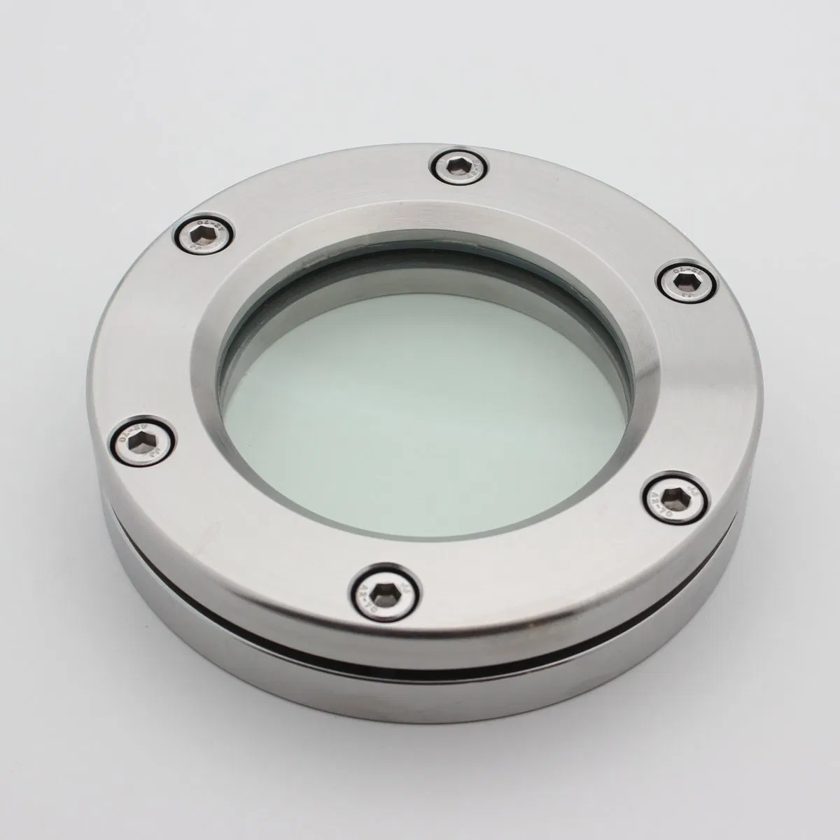 Fine Chemicals Toughened Sight Glass Sheet Observe Material Flow Stainless Steel Sanitary Flange Sight Glass