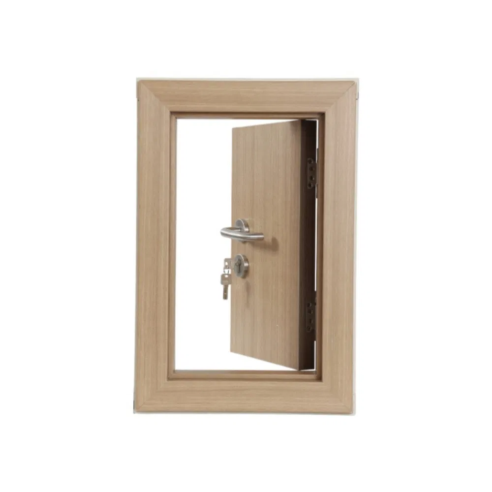 Energy-Efficient Heat Insulation WPC Door with Frame for Modern Homes