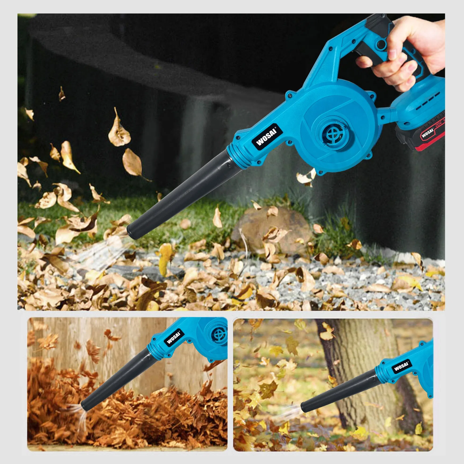 Garden Power Tools Blowing Suction Cordless Dust Blower 20V Brushless Portable Vacuum Cleaner Storm Machine