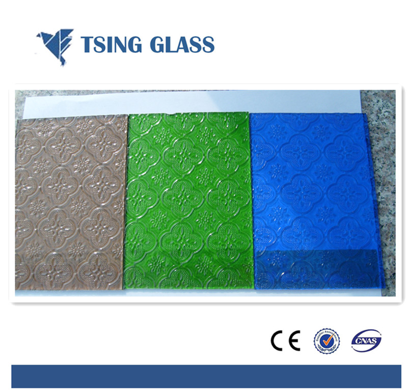 3mm 4mm 5mm 6mm Decorative Clear Patterned Glass