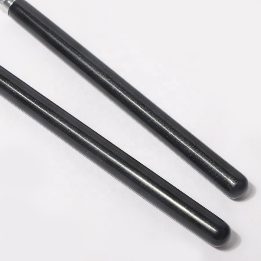 Natural Hair Makeup Brushes Retractable Makeup Brush Customized Logo on Ferrule