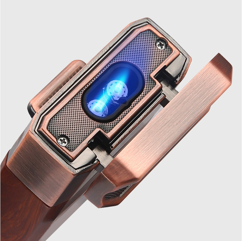 New Cigar Lighter V Cutter with Cigar Two Flames Cigar Lighters Smoking Accesoires Gift