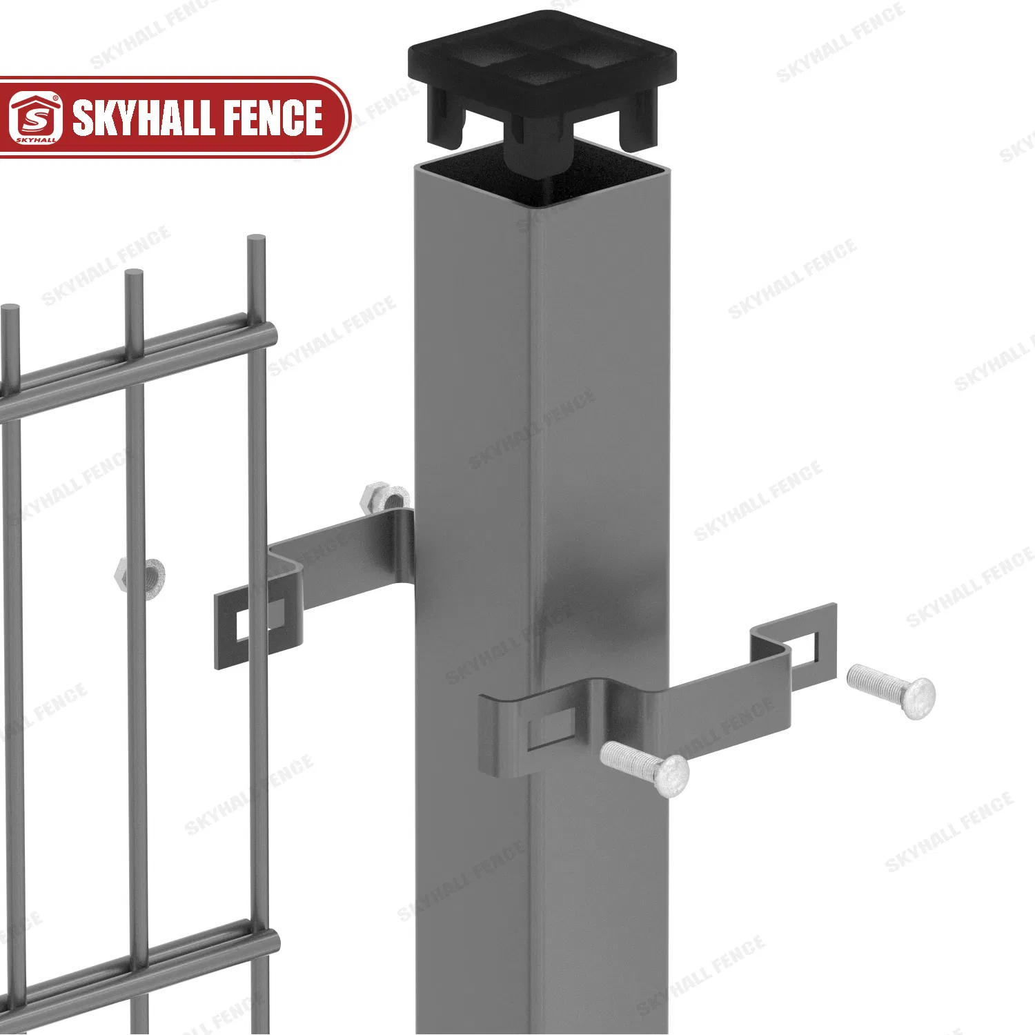 Wholesale Price 868 656 Double Horizontal Wire Mesh Fence for Sports Fields Stadiums Gardens