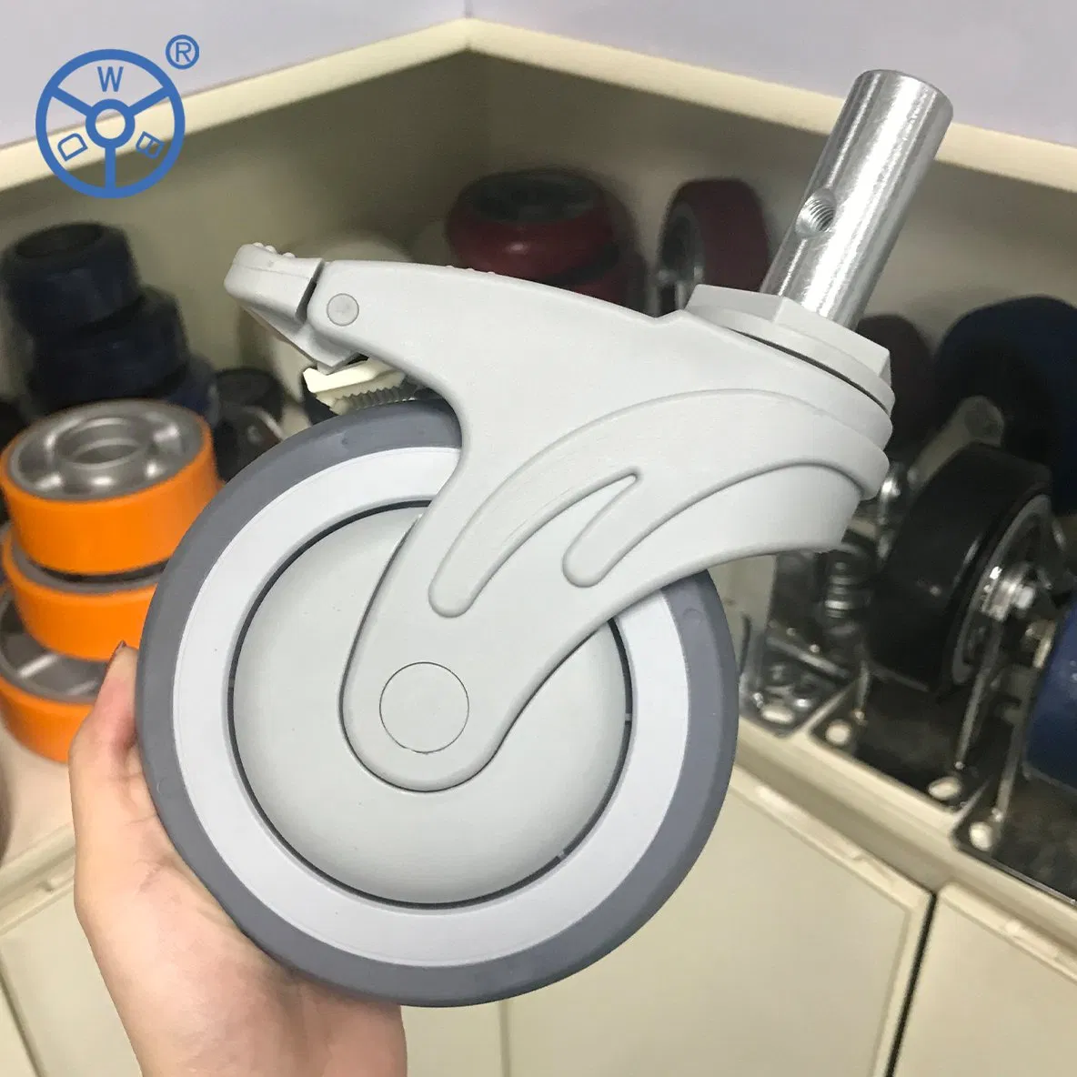 Wbd Manufacturer Hospital TPR Bed Castor Manufacturer Medical Wheel