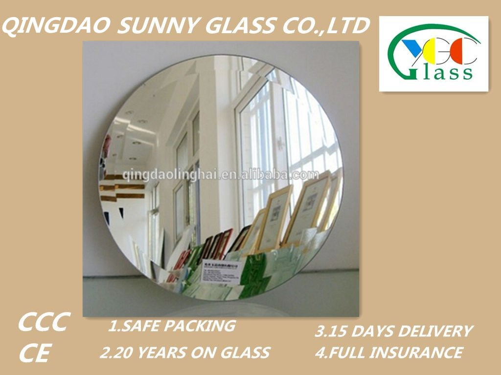 3-6mm Colored, Silver, Aluminum Mirror / Decorative Mirror