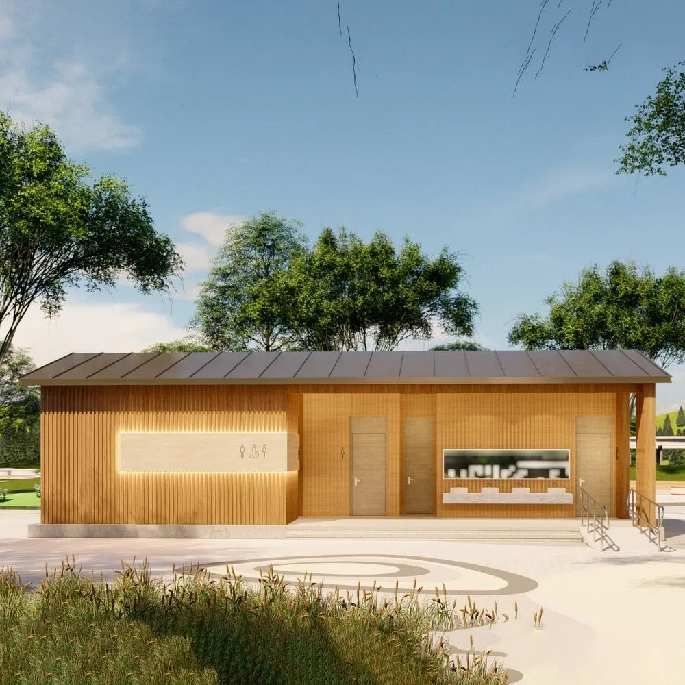 Modular Mini Prefabricated House Manufacturing Mold Proof Tx-02 Prefab Modular Toilet