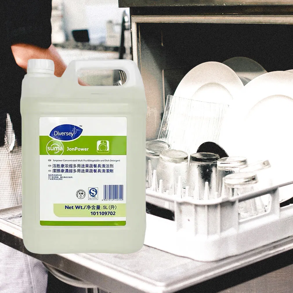5L Concentrated Multi-Purpose Detergent Jonpower Commercial Dishware Cleaner High-Foam Liquid Cleaner