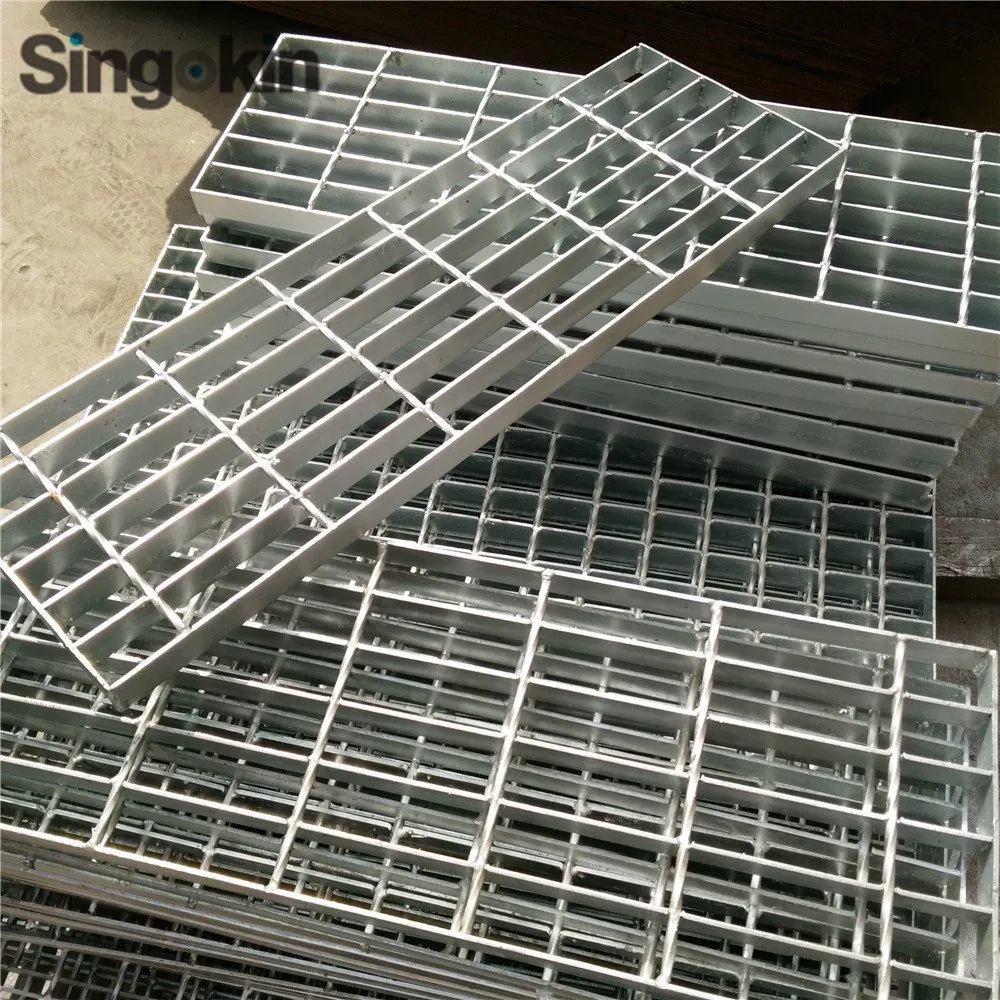 30X3mm Catwalk Steel Grating Serrated Galvanized Bar Grating Price