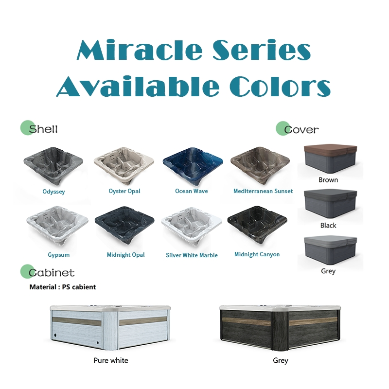 Уличная ванна-джакузи на 7 человек