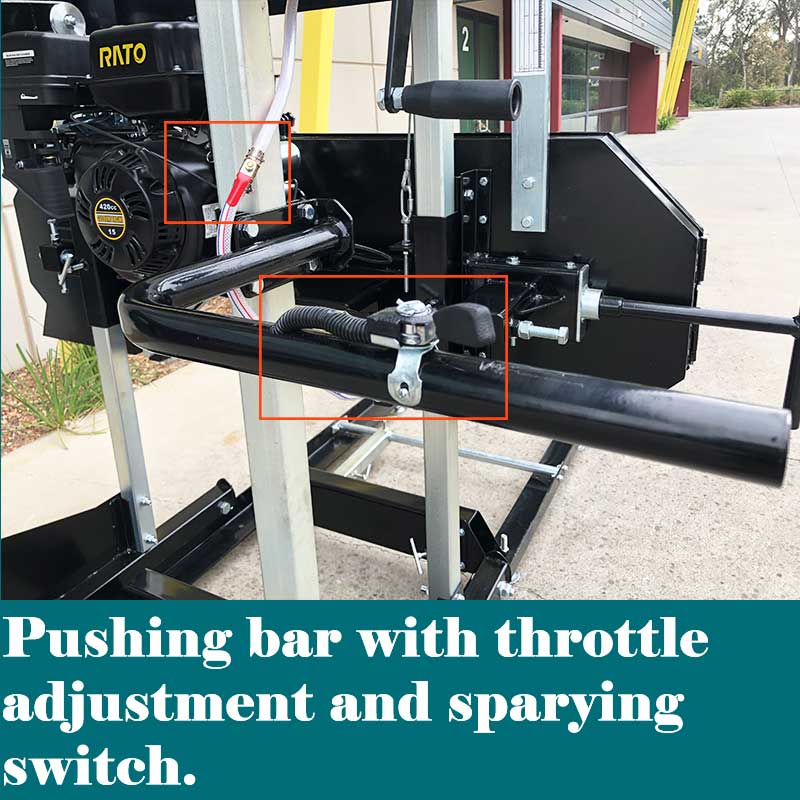 Ленточная пила портативная лесопильная 26 дюймов