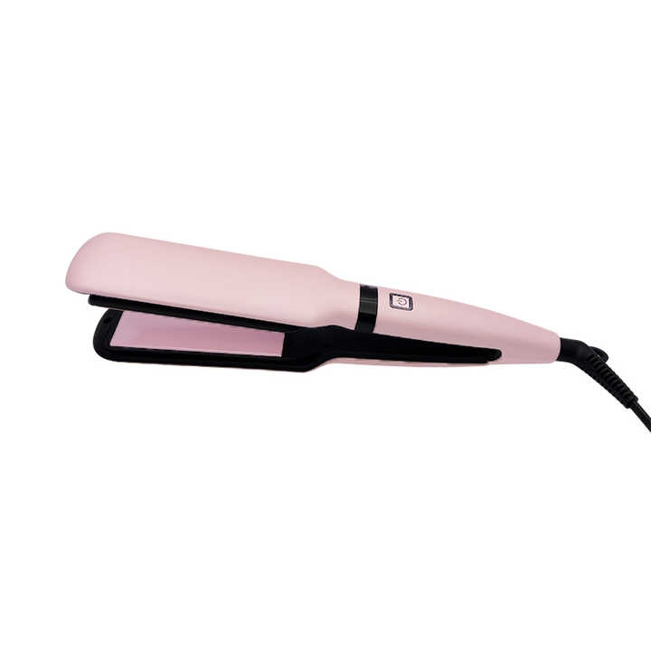 2 in 1 Hair Straightener PTC Heating Home Salon Flat Iron Fast Heating Curling Iron