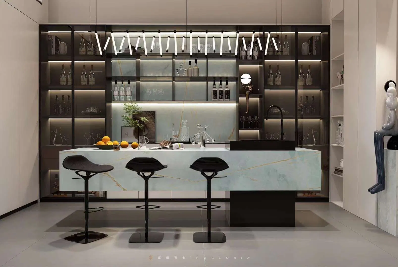 Brazil Luxury Stone for Countertop Home Decoration