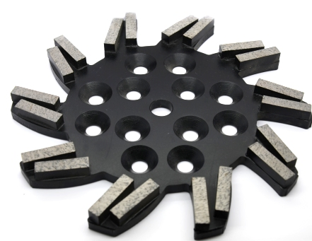 10"Diamond Grinding Plate with Double Diamond Bars