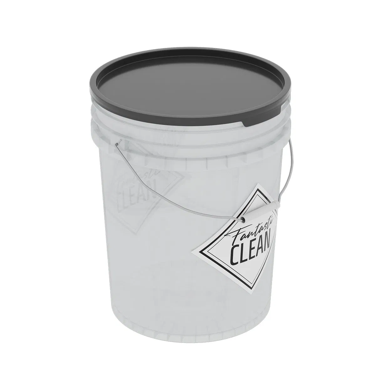 Fantasticlean Portable PP 20L Car Washing Bucket with Lid Factory Supply for Car Detailing