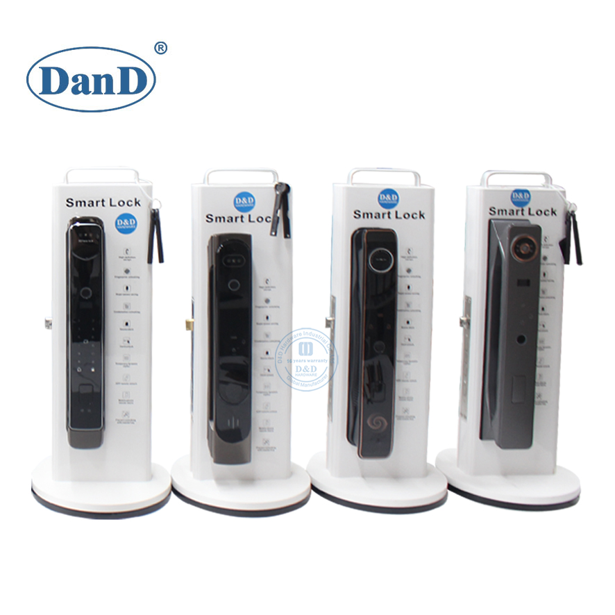 Automatic Smart Home Hotel Door Digital Intelligent Fingerprint Passcode Card Lock System