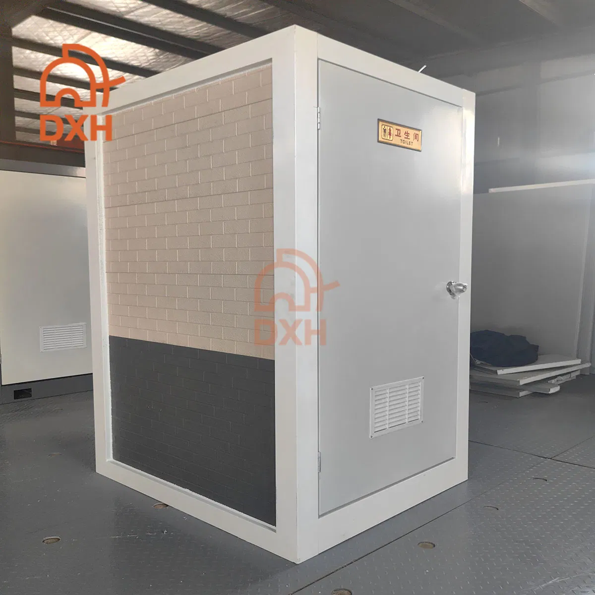 Dxh Convenient Customized Fabricated Resorts Movable Lavatory Cheap Price Restroom Parks Water Closet Existing Building Container Toilet