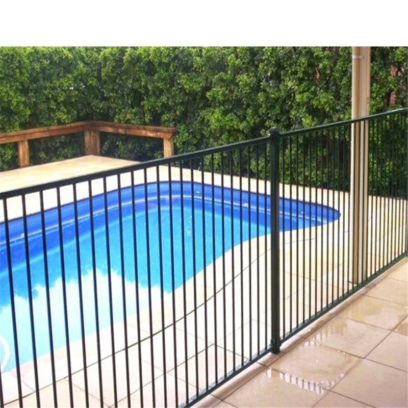 Metal Security Fence Garden Fence Panel Wrought Iron Fencing Galvanized Steel Fence Aluminum Pool Fencing
