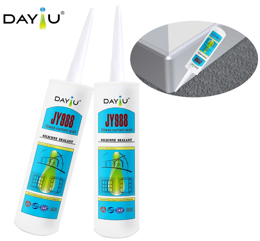 Good Cure Neutral Silicone Sealant UV Resistant Adhesive Sealing for Glass