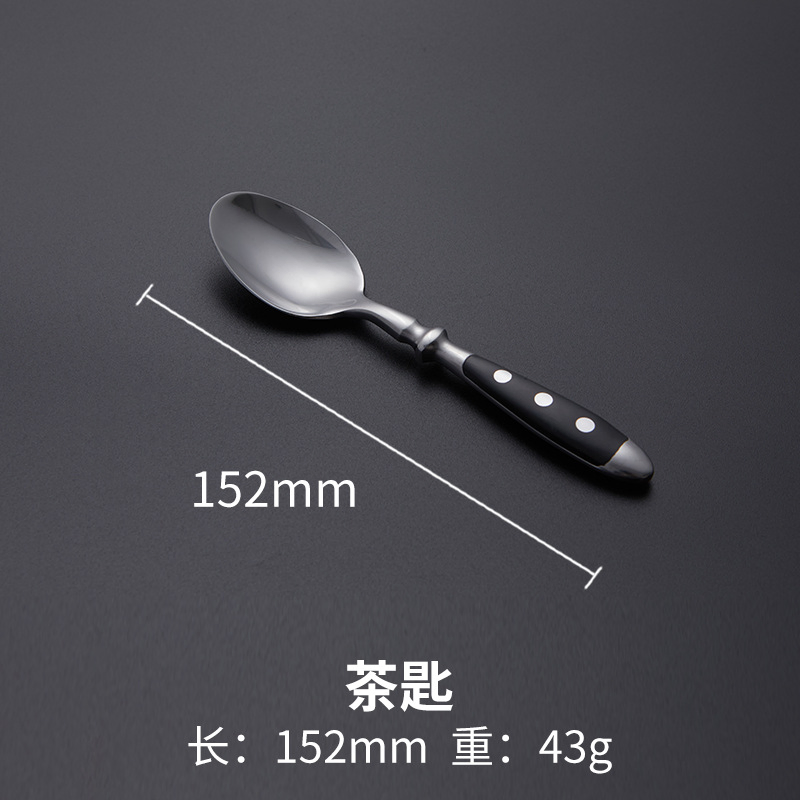 430 Stainless Steel Retro Cutlery for Hotels and Western Restaurants