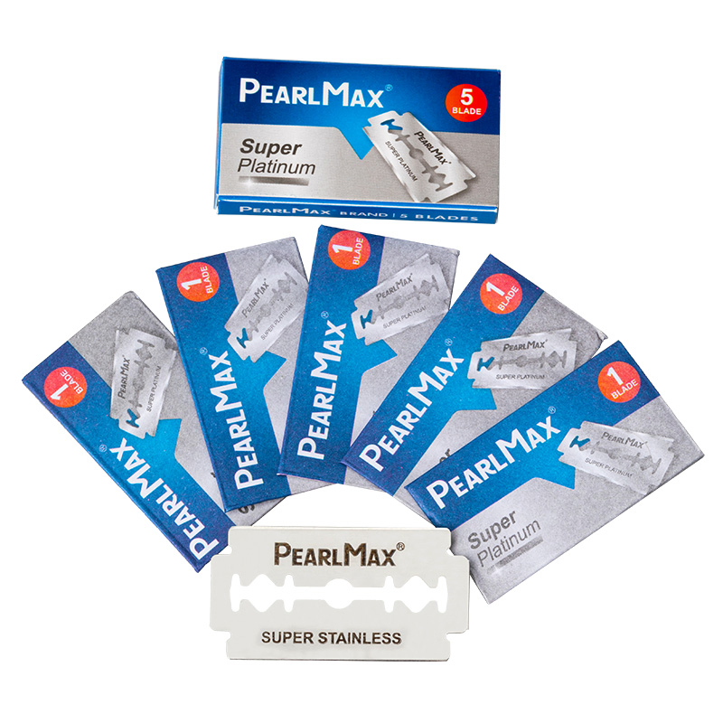 Pearlmax Best Quality Stainless Steel Razor Blade Wholesale Razor Blades Hoja De Afeitar De Doble Filo