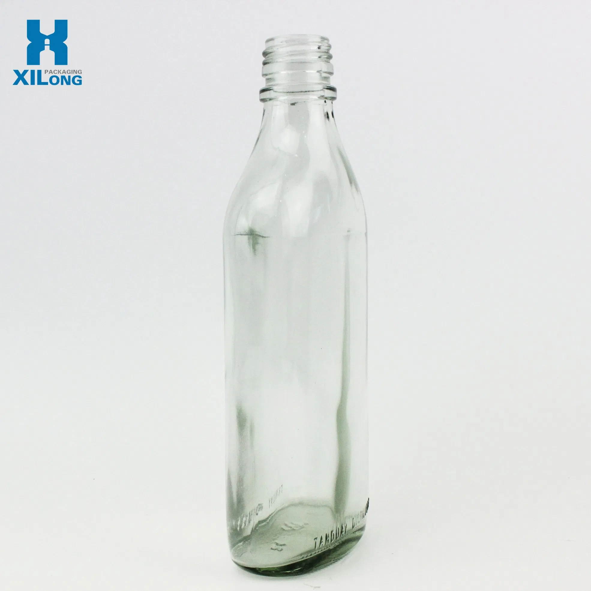 Wholesale Clear Spirit Bottle 50ml Mini Liquor Bottles for Liquor Packaging