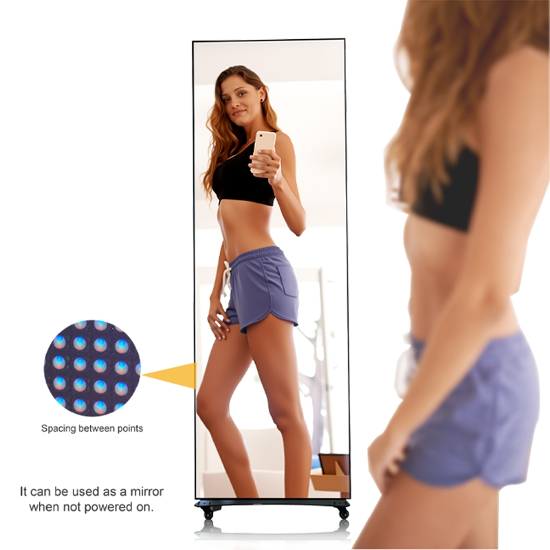 LED Screen Outdoor Indoor P2.5 P3 Movable Mirror Poster LED Display Screen