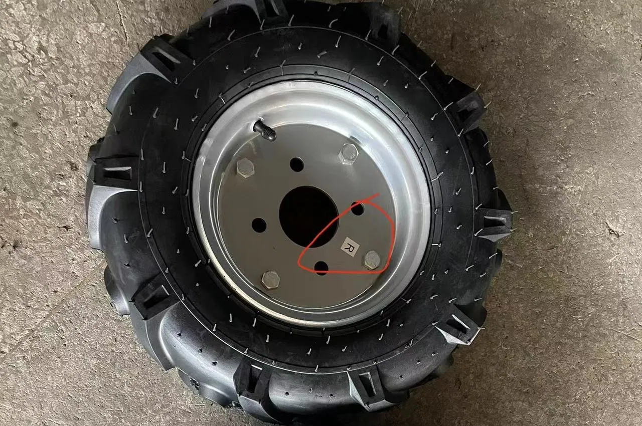 Micro Cultivator Wheel High Quality Tyre Wheelbarrow Wheel16 Inch Pneumatic 400-8 Wheel