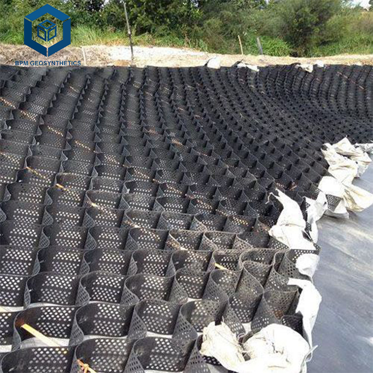 Honeycomb Mesh Interlocking Paver Panel Geocell Price for Gravel Stabilizer