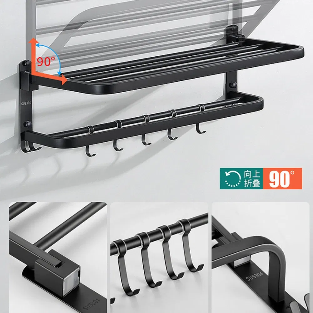 Stainless Steel Bathroom Shelf Bathroom Rack Corner Shelf Bl23224