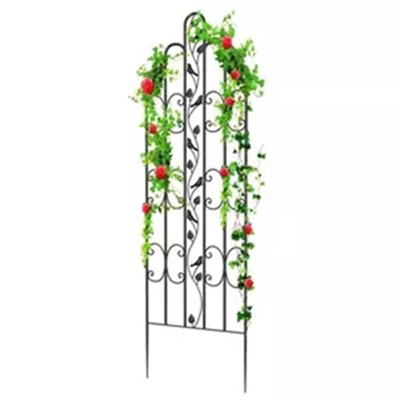 Steel Iron Flower and Plant Support Garden Trellis