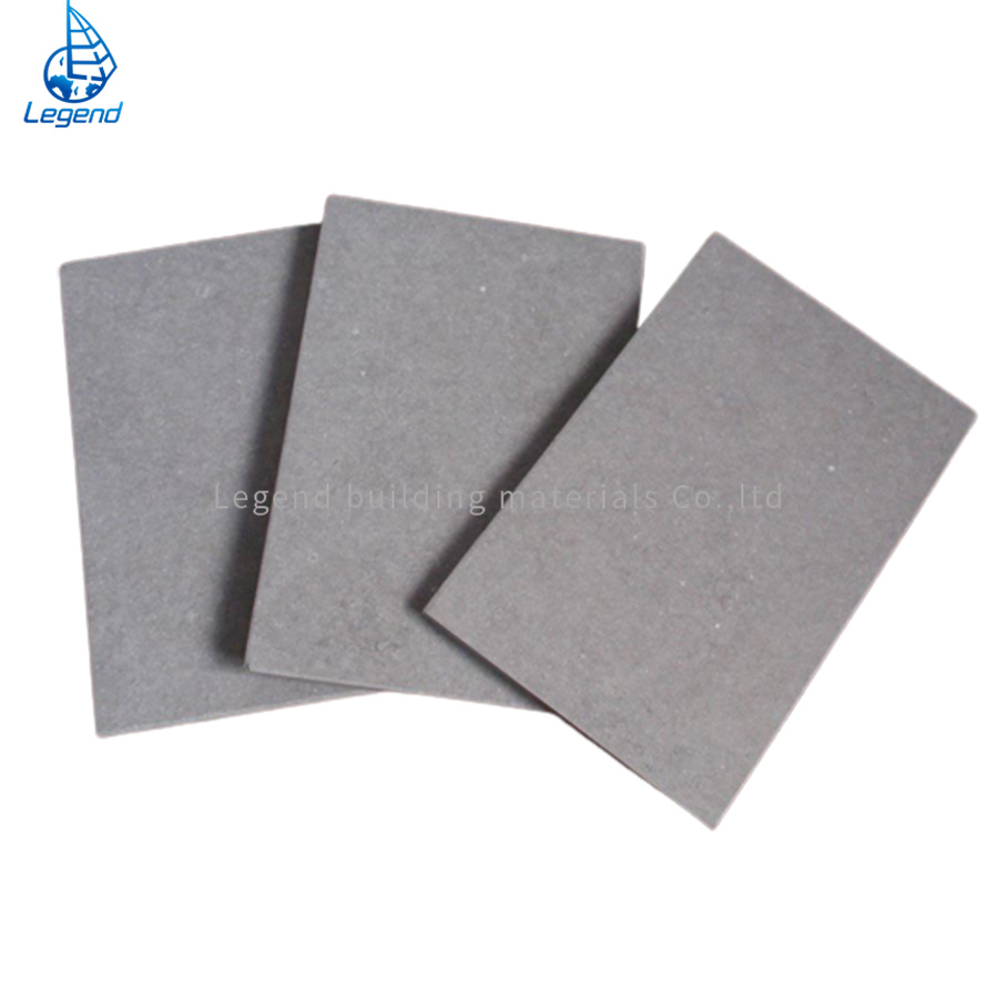 Grey Insulation 2440X1220 Square-Cut/Recessed Edge Non Asbestos Fiber Cement Board