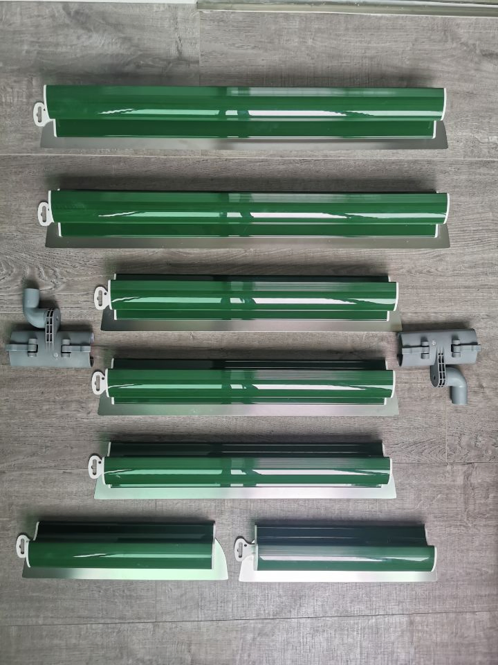 Smoothing Facade Scraper with Z Type PVC Handle Drywall Faç Ade Scraper Cement Wall Plastering Tools