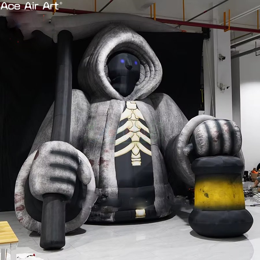 Giant Inflatable Summon Death Decoration for Halloween Activities Decoration
