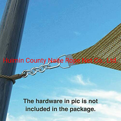 Customized HDPE Sun Shade Canopy Awning Fabric Cloth Sail Screen Net UV Block Commercial Grade for Privacy Backyard Camp Agriculture