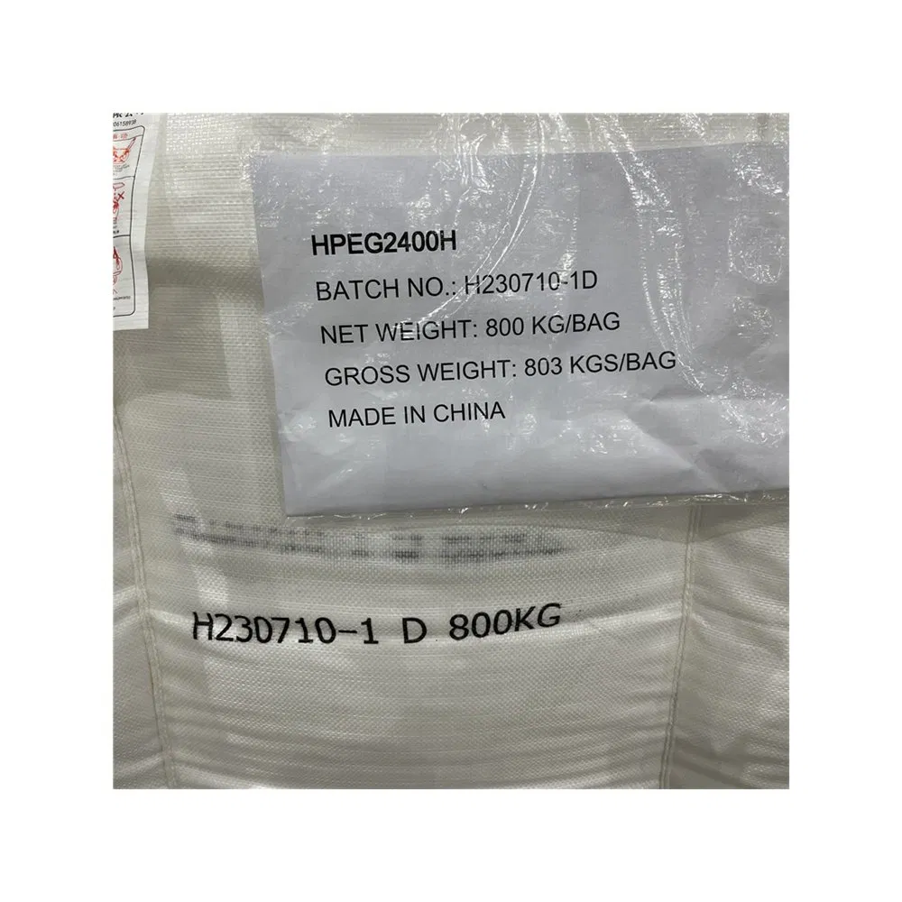 Manufacture Supply Polycarboxylate Superplasticizer Polyether Hpeg-2400h/Tpeg-2400/Epeg-3000