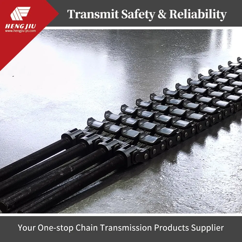 Heavy Duty Lifting Traction Leaf Chain for Efficient Plate Forklift Truck Transmission Parts