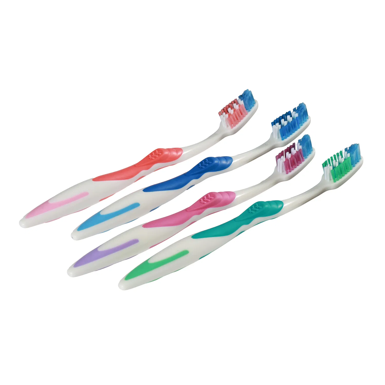 High Quality Private Label Adult Toothbrush Soft Nylon Bristle Teeth Deep Cleaning