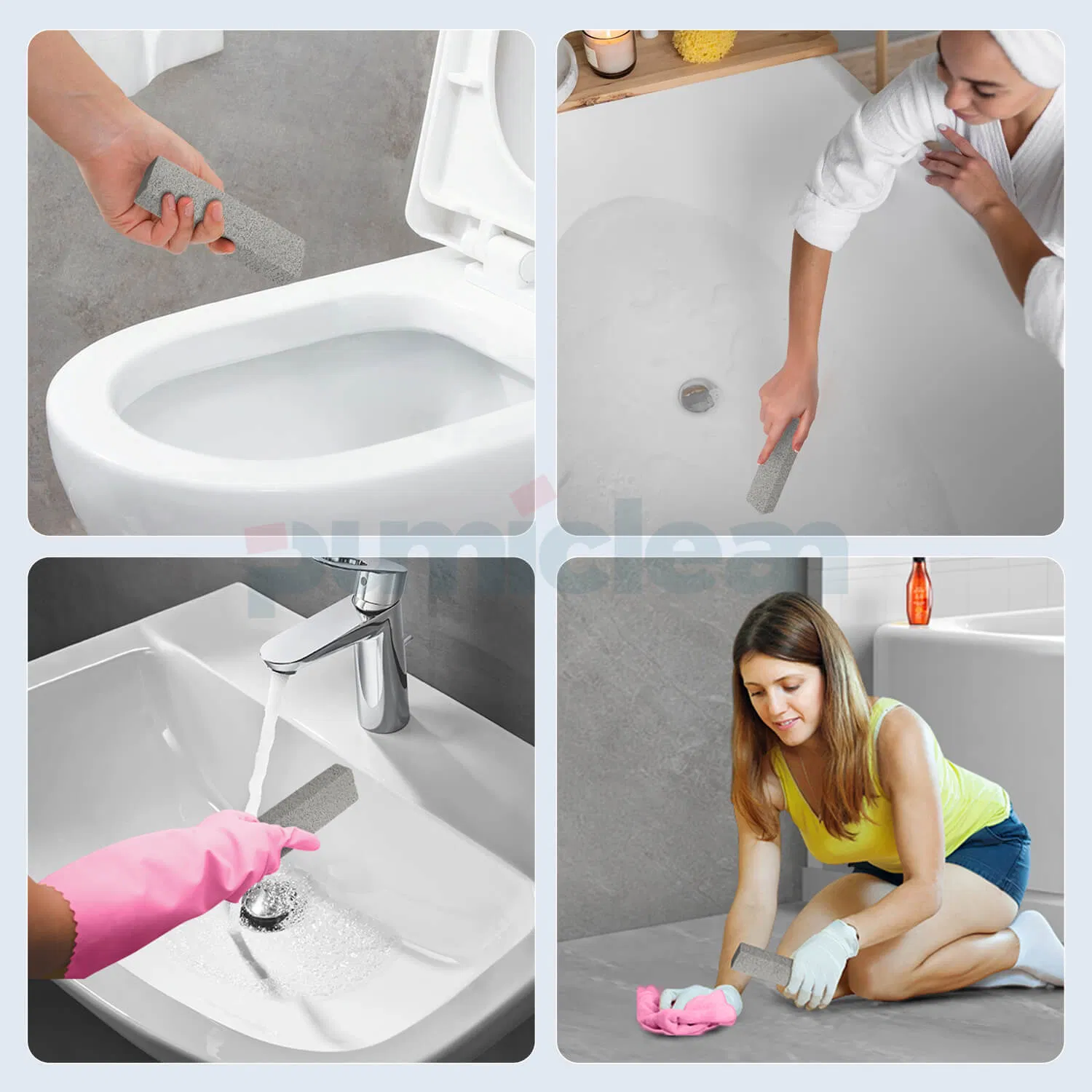 Lightweight Household Friendly Cleaner Cleaning Pumice Stone for Bathroom Tiles and Kitchen Pot Surface