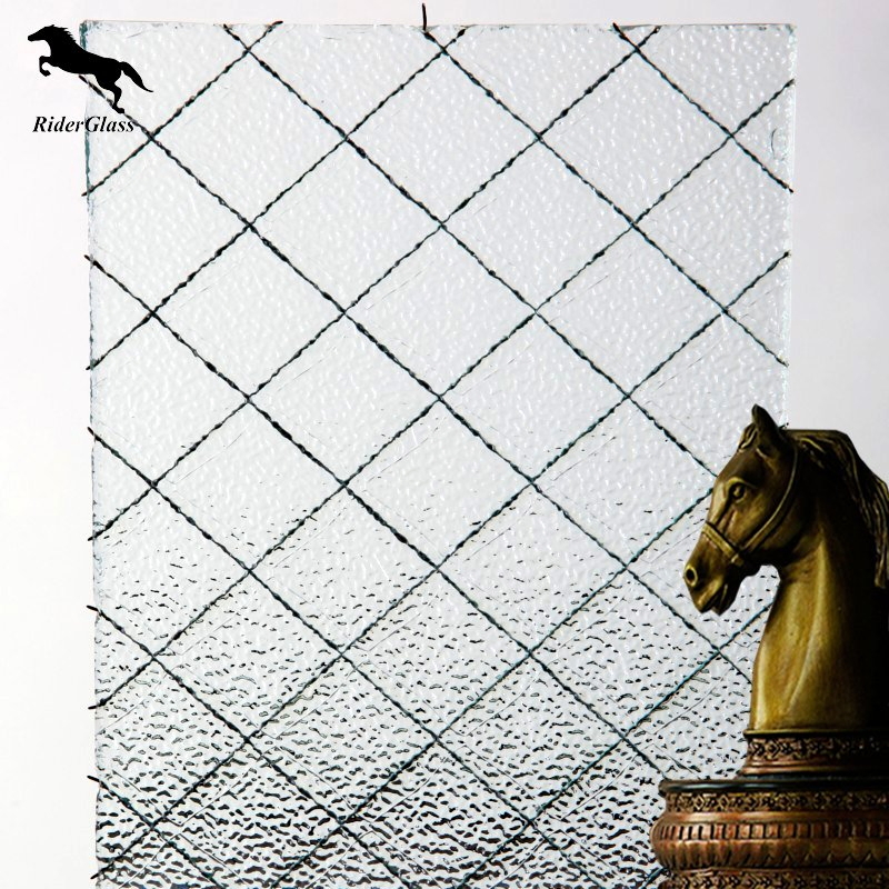 3-8mm Clear Moru-II Patterned Glass