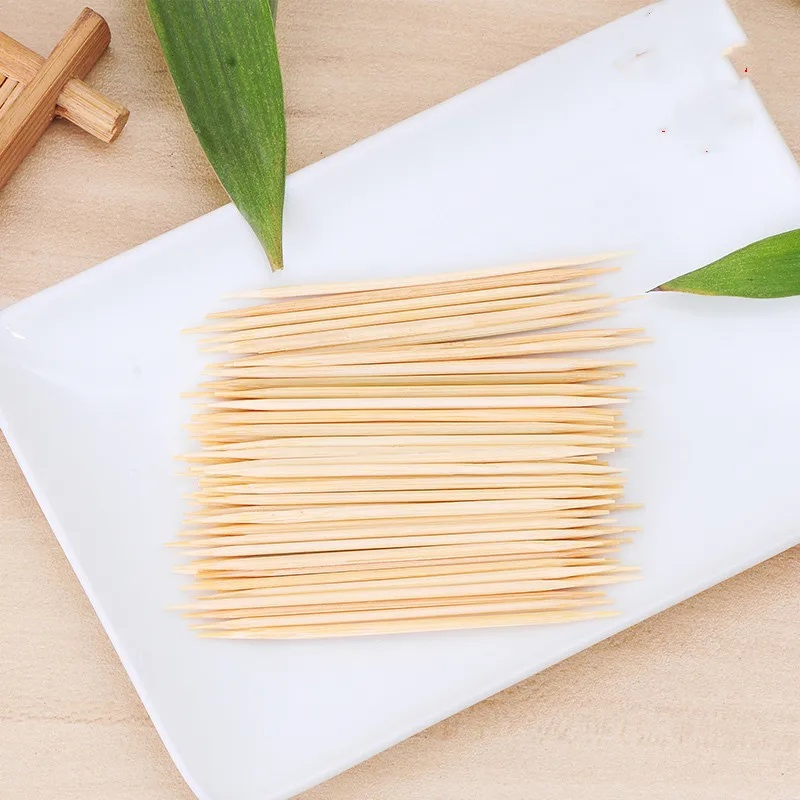 Бамбуковые зубочистки 65 мм, пищевой сорт